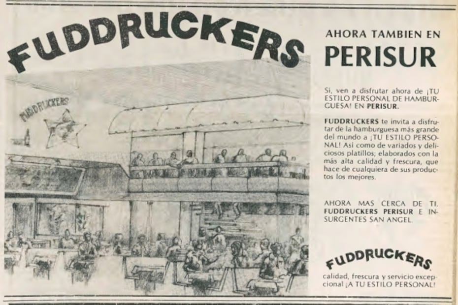 Cuando comer hamburguesas estaba de moda