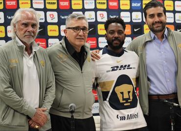 Pumas presenta oficialmente a Álvaro Angulo; suma su segundo refuerzo para el Apertura 2025