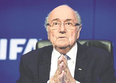 Joseph Blatter, expresidente de la FIFA es hospitalizado