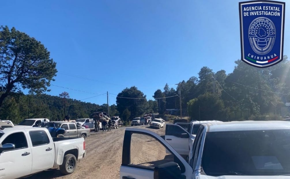 Civiles armados atacan a agentes estatales en Chihuahua; protegían a familias desplazadas.
Foto: Especial.