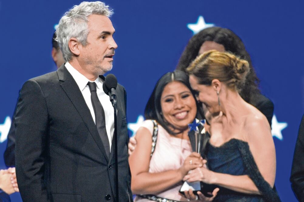 ROMA ha ganado recientemente en los Globos de Oro y los Critics’ Choice Awards (CHRIS PIZZELLO. AP)