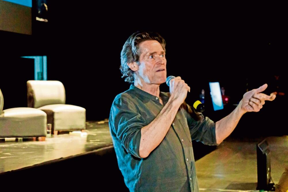 Dafoe se encuentra en el FICG para presentar My hindu friend, última película del realizador argentino, Héctor Babenco (AFP)