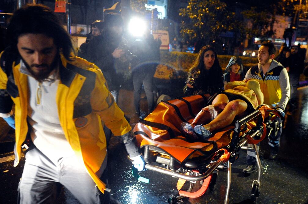 En el ataque a un club nocturno en Estambul al menos 39 personas murieron y otras 69 resultaron heridas (Foto: AP)