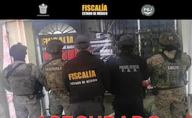 Elementos federales y estatales aseguran inmueble en Ecatepec utilizado para almacenar y vender droga; hay dos detenidos
