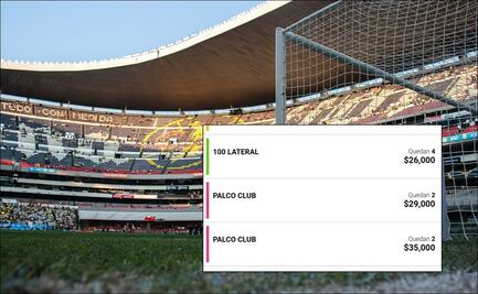 Hasta 35 mil pesos en reventa un boleto para la final América vs Rayados