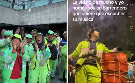 Macario Martínez; ¿cuánto gana un barrendero en CDMX?