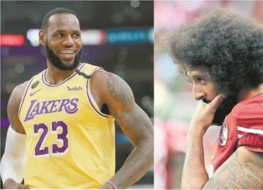 LeBron James exige que la NFL se disculpe con Colin Kaepernick