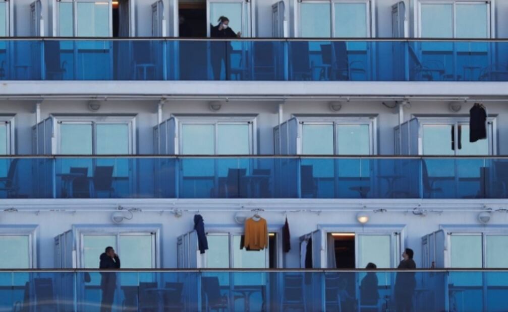 El Diamond Princess: de crucero de ensueño a una prisión por el coronavirus