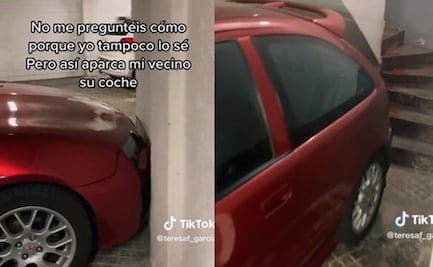 TikTok: Muestra milimétrica forma de estacionar de su vecino... le responde con video