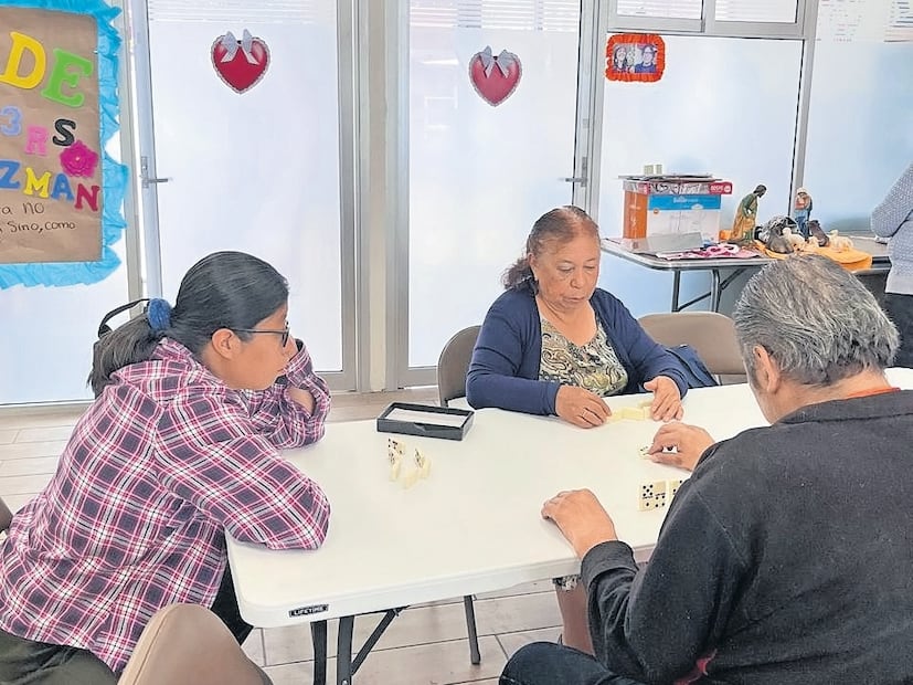 Los niños, adultos mayores y los mismos cuidadores pueden encontrar espacios de descanso, aprendizaje y tiempo para sí mismos. Foto: Sonia Sierra / EL UNIVERSAL