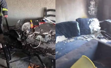 Reportan incendio en departamento cerca de Plaza Ángel en la alcaldía Cuauhtémoc