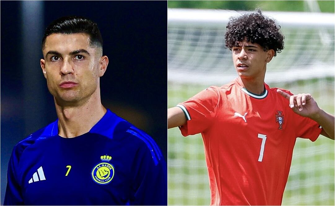 FOTO: ESPECIAL - Cristiano Ronaldo Jr. gana su primer título con Portugal