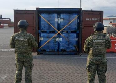 Nuevo golpe contra “Los Chapitos”: Marina decomisa 88 toneladas de precursores en Manzanillo