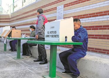 En penales de Edomex, de dos en dos, votan por gobernadora