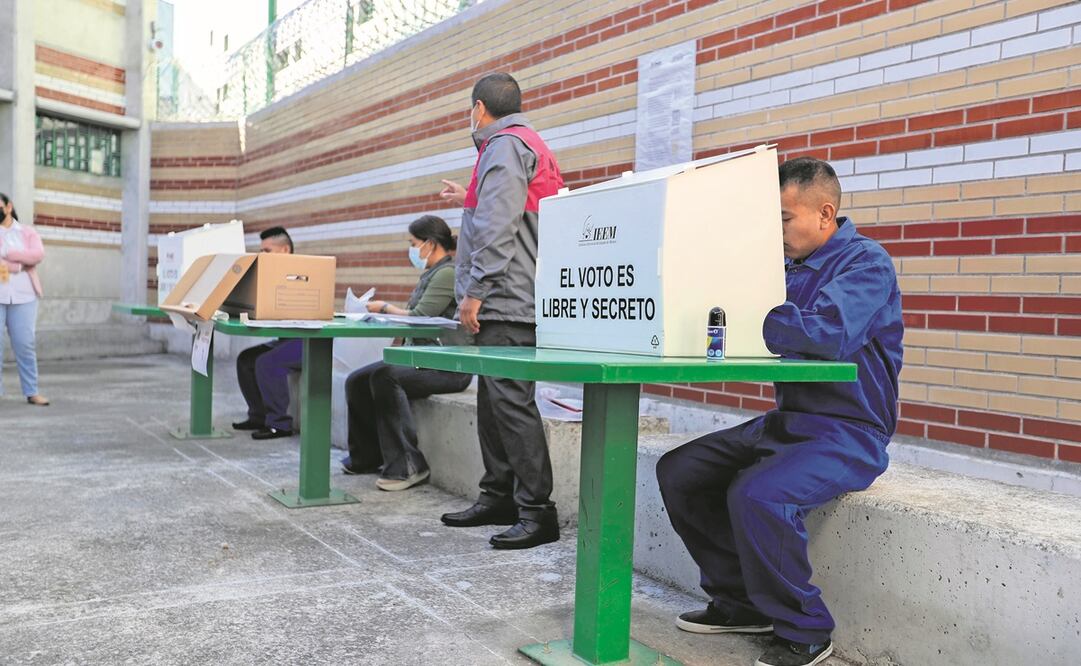 Las personas que se encuentren sujetas a prisión preventiva, sin sentencia firme, tendrán derecho a emitir su voto en la elección para la Jefatura de Gobierno. Foto: Jorge Alvarado / EL UNIVERSAL