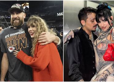 Las 3 parejas del momento además de Taylor Swift y Travis Kelce