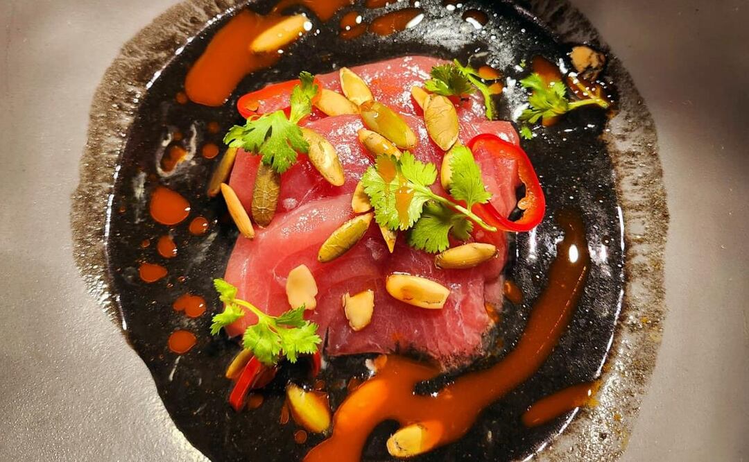 Menú hecho por el chef Iván Cadena de Mesa Franca