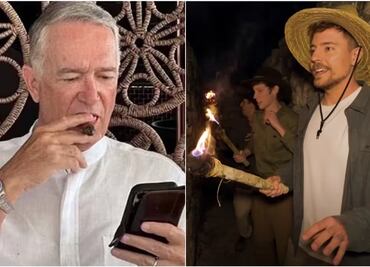 Salinas Pliego reacciona a polémica de MrBeast tras grabar en Calakmul; esto dijo