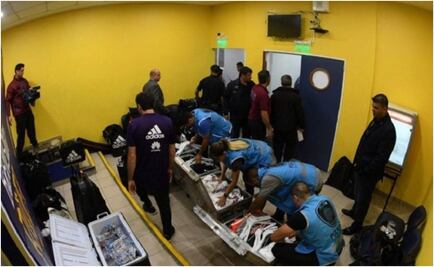 Tratan a River Plate como delincuentes en La Bombonera