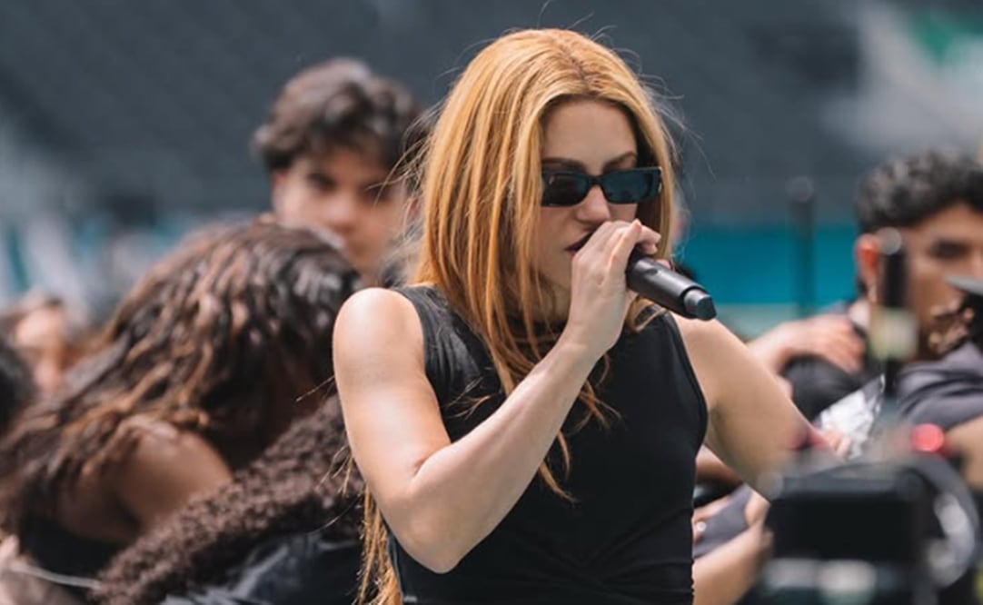 Shakira durante sus ensayos previos a la inauguración del Mundial 2026.
Instagram shakira