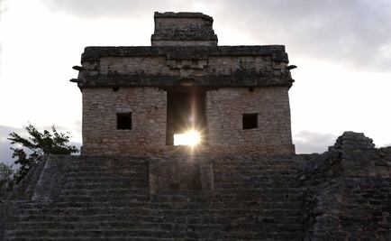 Clima dificulta ver fenómeno de luz y sombra en Yucatán