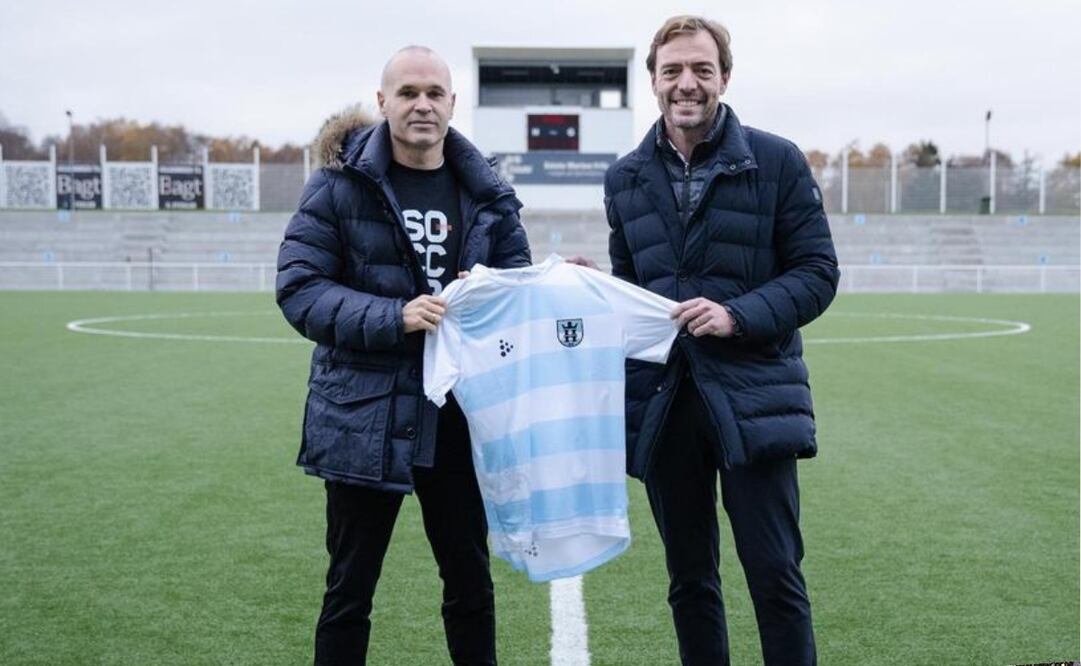 Andrés Iniesta compra equipo de futbol tras su retiro profesional - ESPECIAL