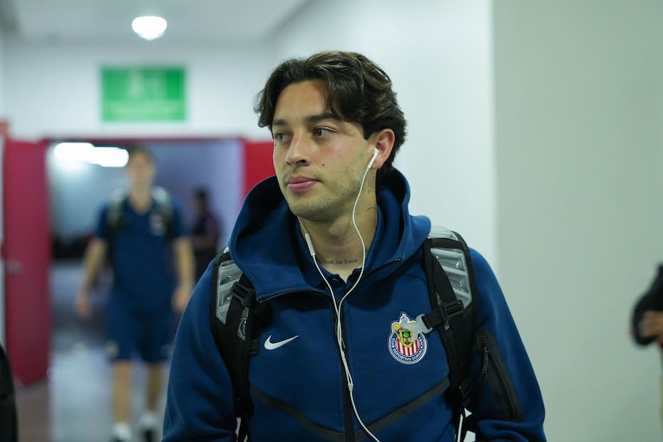 Jordan Carrillo con Chivas, durante el torneo Apertura 2026 de la Liga MX - Foto: Imago7