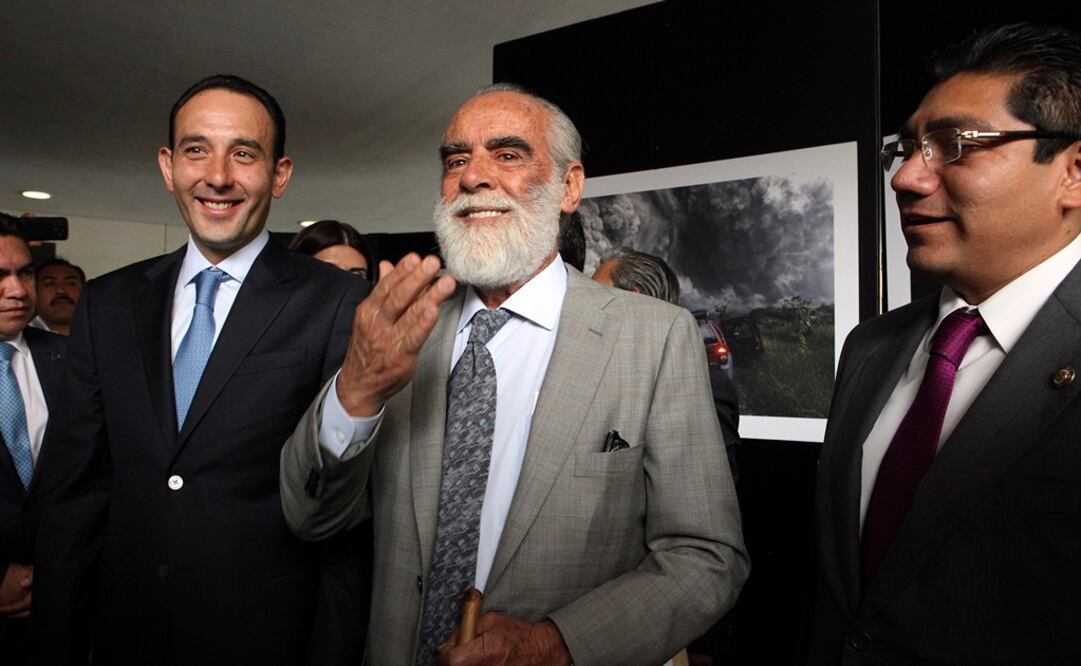 Fernández de Cevallos participó como invitado a la presentación de un libro del senador Jorge Luis Preciado. /Lucía Godínez - EL UNIVERSAL