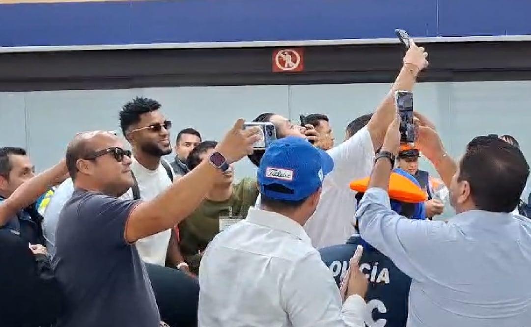 Miguel Borja llegó a la Ciudad de México para convertirse en refuerzo del América / FOTO: Especiales