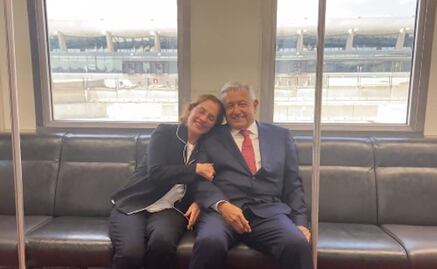 AMLO difunde escenas inéditas de su gira por Washington