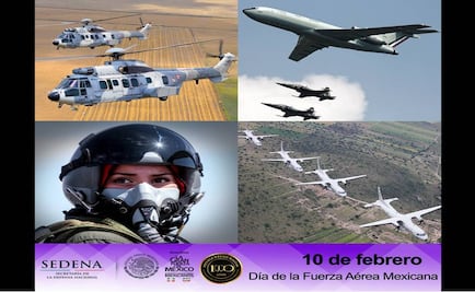 Sedena felicita a la Fuerza Aérea Mexicana en su Día