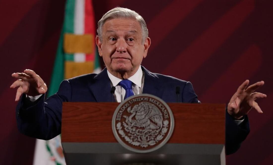 López Obrador acusó que ahora “de manera descarada”, se muestra que los ministros de la Corte están al servicio del poder. Foto: Diego Simón Sánchez / EL UNIVERSAL