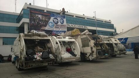 Trabajadores de Naucalpan protestan por tercera ocasión