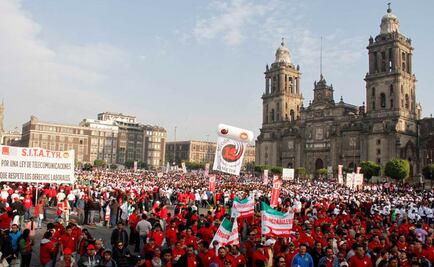 Anuncian diversas marchas por el 1 de mayo en el DF