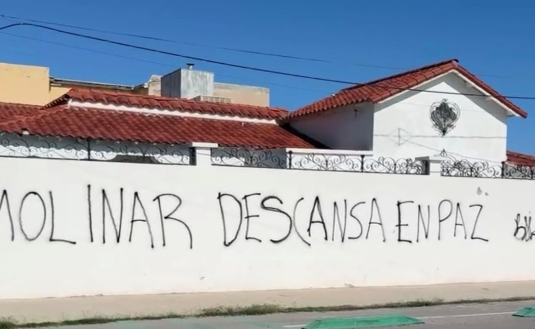Vandalizan casa del senador de Morena, Javier Corral en Ciudad Juárez. Foto: Especial