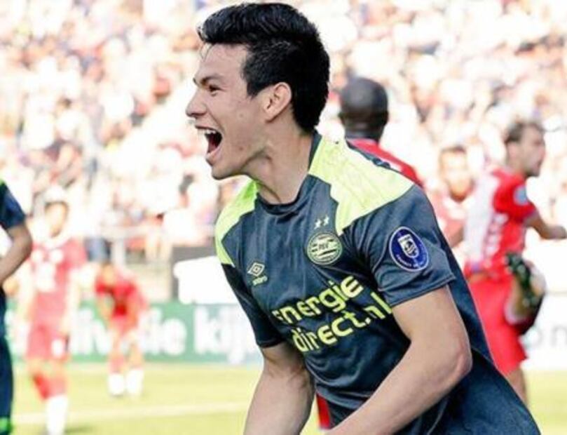 Los siete goles de Hirving Lozano con el PSV en imágenes