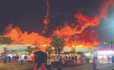 Incendio en la Feria Tabasco deja 5 muertos