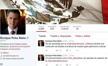 EPN reconoce a Diputados por Secretaría de Cultura