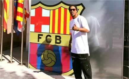 Ronaldinho volverá a lucir la camiseta del Barcelona 