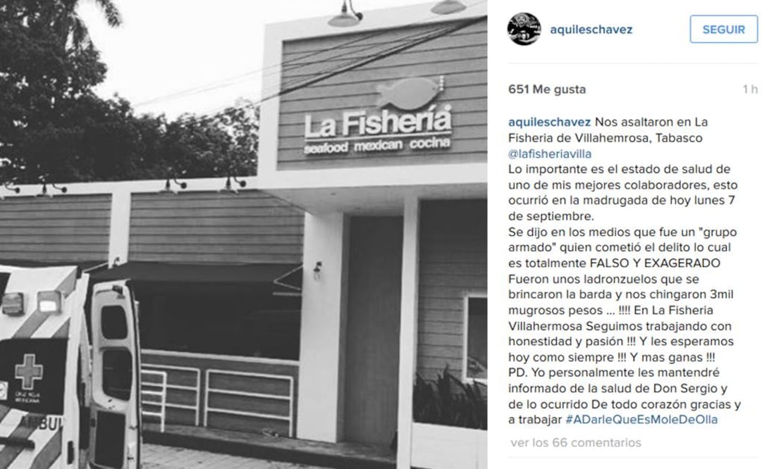 Foto: Instagram aquileschavez