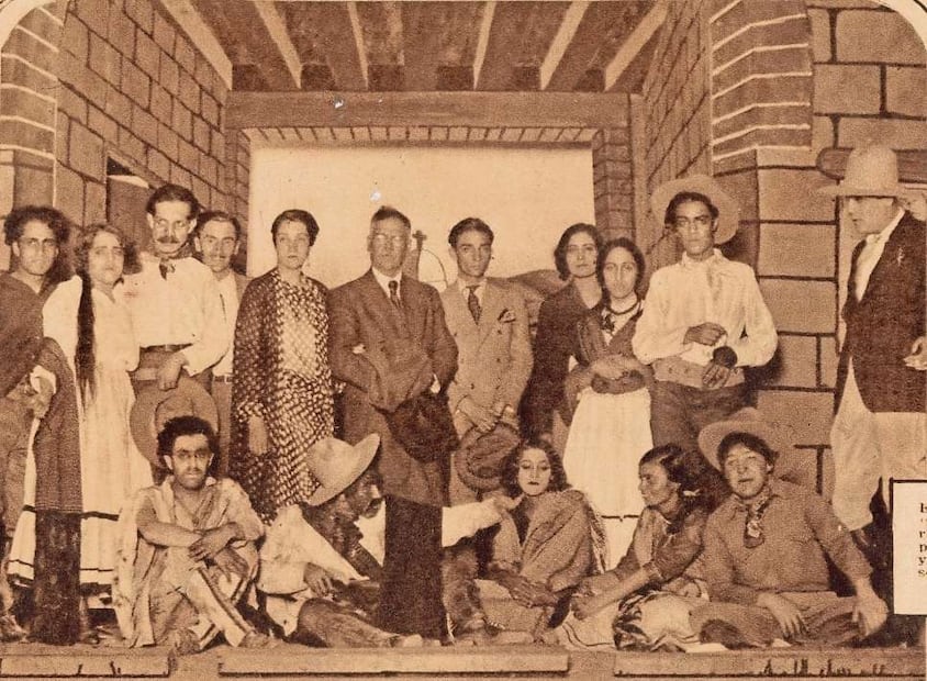 Elenco de Los de abajo. Crédito: Archivo de El Universal.