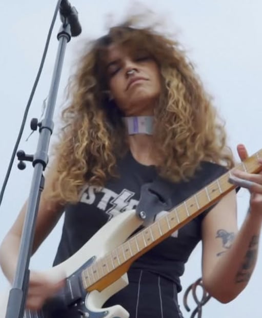 Jessy Bulbo, cantante, bajista y exintegrante de Las Ultrasónicas.
Foto: Instagram, vía @JessyBulbo