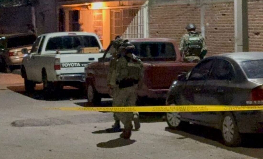 En puntos distintos de Sinaloa fueron asesinadas tres personas (09/10/2025). Foto: Cortesía