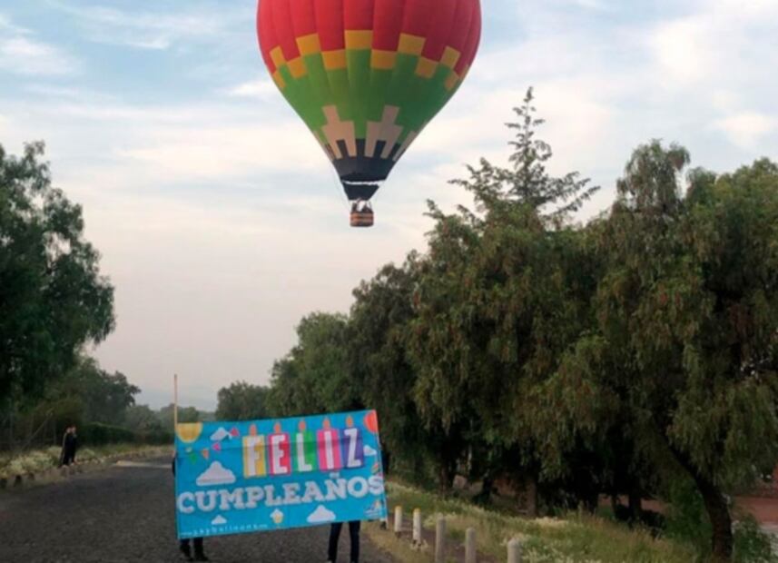 ¿Dejarán de volar globos aerostáticos en Teotihuacán?