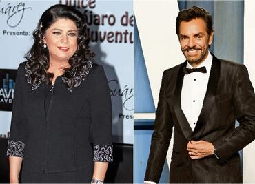 Con abrazo y foto, así fue el reencuentro de Eugenio Derbez y Victoria Ruffo por el nacimiento de su nieta