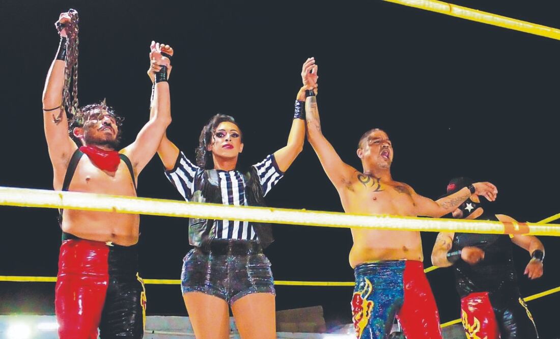 El gusto por la lucha libre lo heredó de su familia cuando de niño cada semana lo llevaban a funciones locales. Fotos Especiales