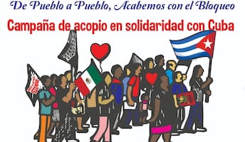 Invea difunde campaña de acopio para Cuba en el Zócalo; tras la polémica, informó que fijará su postura más adelante