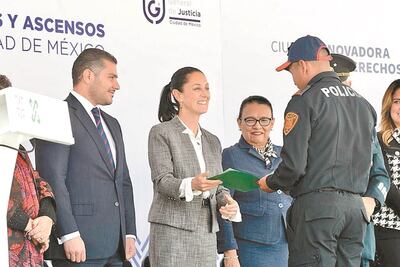 Ascienden a mil 171 policías de la Ciudad de México