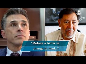 Fernández Noroña y Sergio Mayer vuelven a pelear en redes sociales, ahora por la reforma electoral