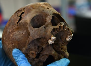 Descubren en el Templo Mayor segundo entierro infantil dedicado a Huitzilopochtli